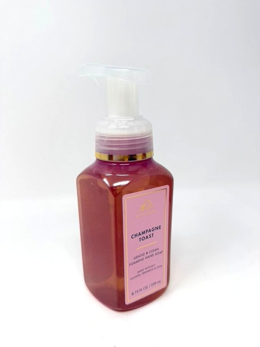 Bath & Body Works Champagne Toast Foaming Hand Soap 8.75 Fl Oz Gentle